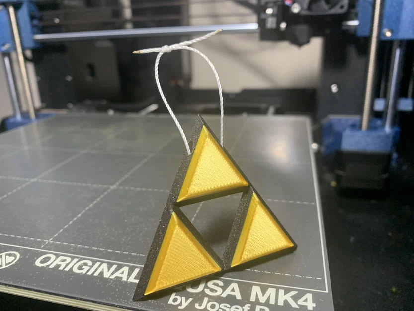 Trang trí cây thông Noel hình Triforce - The Legend of Zelda - Image 4