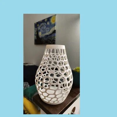 Bình hoa nghệ thuật VASE APE - Thiết kế lưới 3D độc đáo