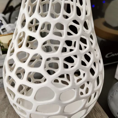 Bình hoa nghệ thuật VASE APE - Thiết kế lưới 3D độc đáo