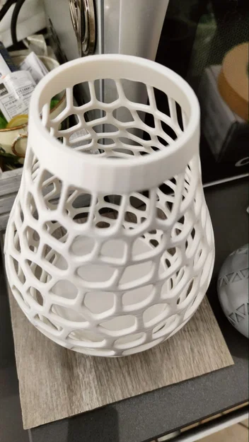 Bình hoa nghệ thuật VASE APE - Thiết kế lưới 3D độc đáo - Image 4
