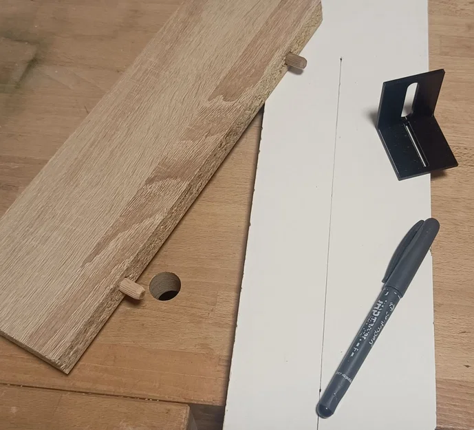 Dụng cụ đánh dấu vị trí khoan chốt gỗ (wooden dowel) - Image 5