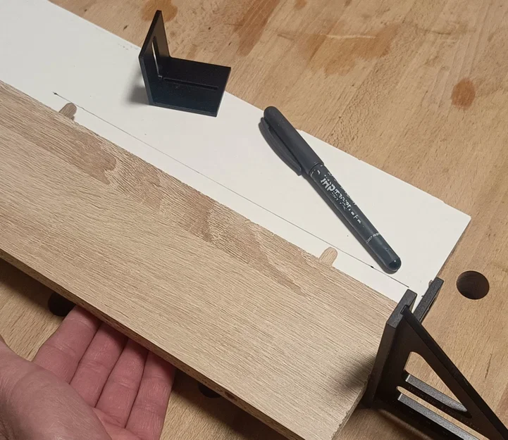 Dụng cụ đánh dấu vị trí khoan chốt gỗ (wooden dowel) - Image 6