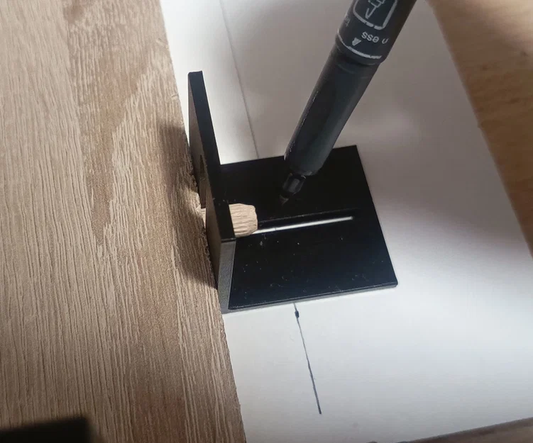 Dụng cụ đánh dấu vị trí khoan chốt gỗ (wooden dowel) - Image 10