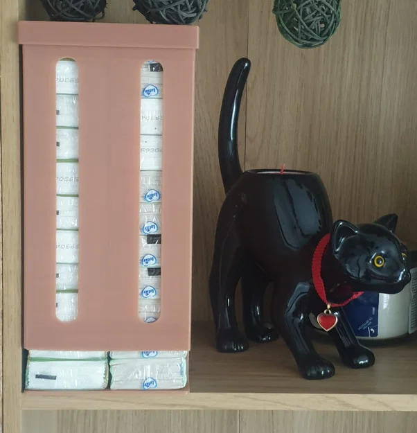 Khay đựng gói khăn giấy (Tissue pack dispenser) – 1/2/4 cột - Image 1