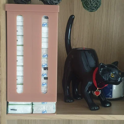 Khay đựng gói khăn giấy (Tissue pack dispenser) – 1/2/4 cột