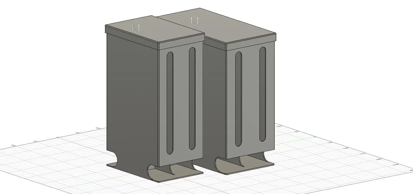 Khay đựng gói khăn giấy (Tissue pack dispenser) – 1/2/4 cột - Image 8