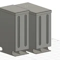 Khay đựng gói khăn giấy (Tissue pack dispenser) – 1/2/4 cột - Thumbnail 8