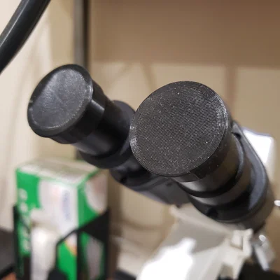Nắp che bụi thị kính 3D cho kính hiển vi Amscope bảo vệ tối ưu