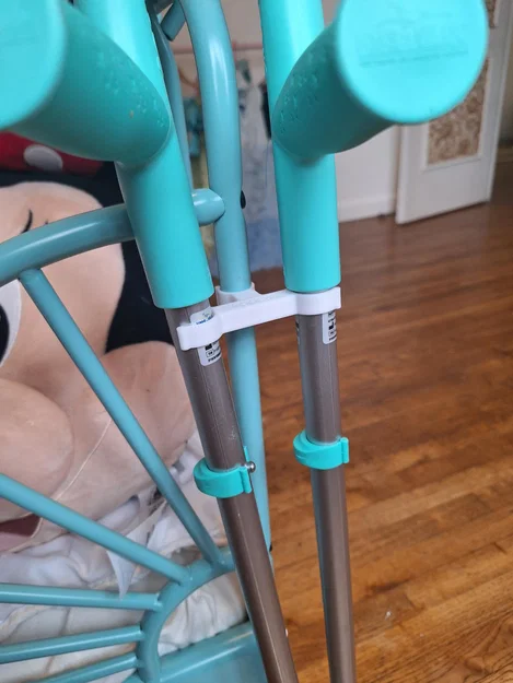 Giá/Móc treo nạng 20mm (Crutches support 20mm) - Image 2