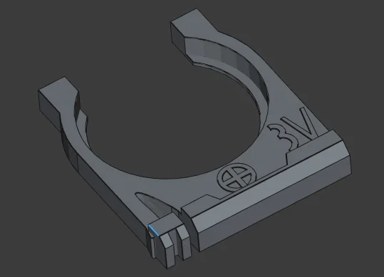 Khay giữ pin CR2025 cho điều khiển từ xa - Bản in 3D tiện dụng - Image 1