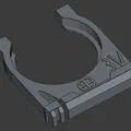 Khay giữ pin CR2025 cho điều khiển từ xa - Bản in 3D tiện dụng - Thumbnail 1