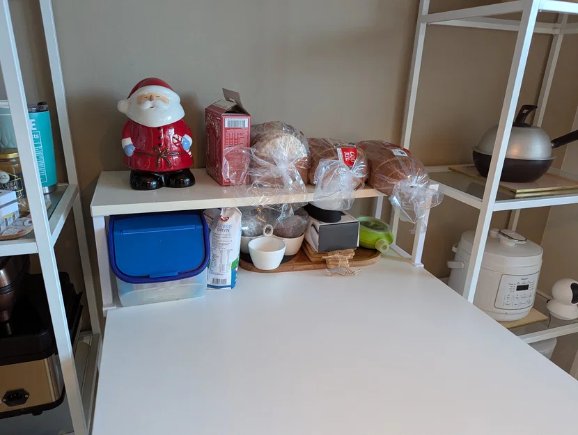 Giá đỡ kệ IKEA Billy cho bàn IKEA Vangsta (hoặc bàn cao 75cm) - Image 1