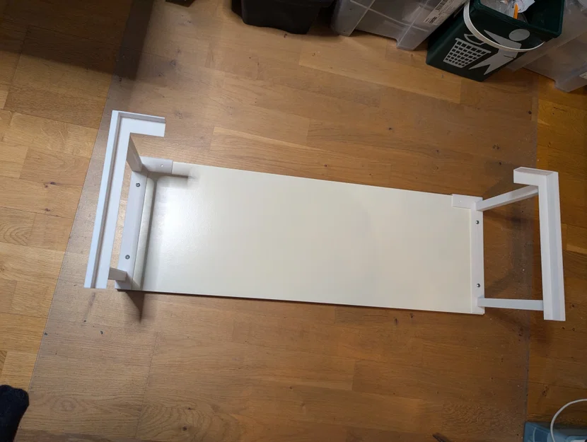 Giá đỡ kệ IKEA Billy cho bàn IKEA Vangsta (hoặc bàn cao 75cm) - Image 3
