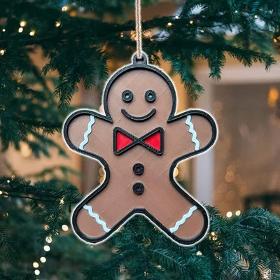 Đồ trang trí cây thông Noel Người Bánh Gừng (Christmas Gingerbread Man Tree Ornament)