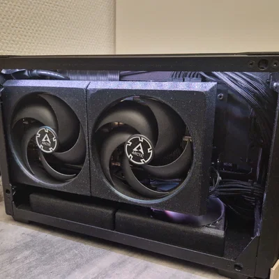 Shroud tản nhiệt 120mm cho mod GPU deshroud (hỗ trợ Arctic P12)