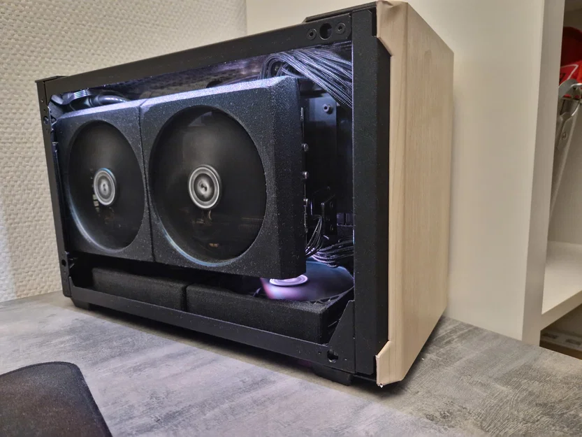 Shroud tản nhiệt 120mm cho mod GPU deshroud (hỗ trợ Arctic P12) - Image 2