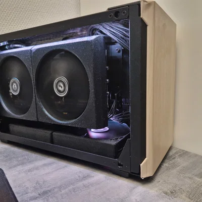 Shroud tản nhiệt 120mm cho mod GPU deshroud (hỗ trợ Arctic P12)