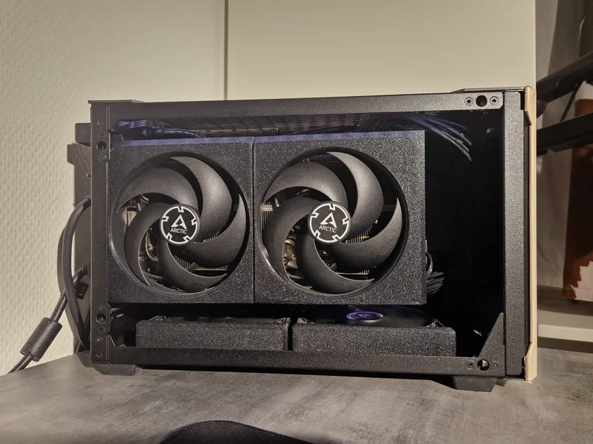 Shroud tản nhiệt 120mm cho mod GPU deshroud (hỗ trợ Arctic P12) - Image 4