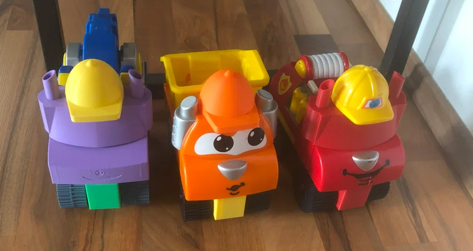 Bộ khung gầm, bánh xe và phụ kiện thay thế cho Mega Bloks in 3D - Image 1