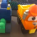 Bộ khung gầm, bánh xe và phụ kiện thay thế cho Mega Bloks in 3D - Thumbnail 7