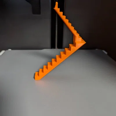 Mô hình test độ bám dính và khả năng in overhang cho máy in 3D