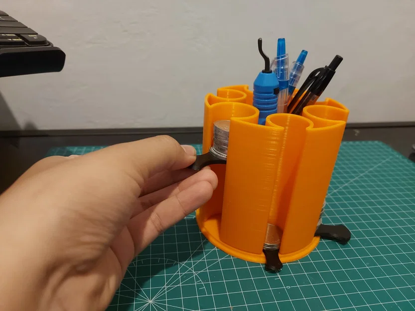 PeCo Holder – Khay đựng tiền xu kiêm ống cắm bút - Image 2