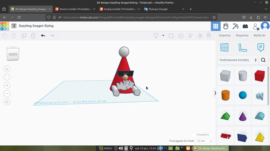 Mô hình chú lùn Gnom phong cách sành điệu - In 3D cực chất - Image 1