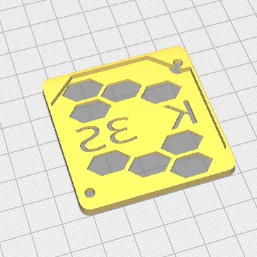 Mặt nạ che quạt tản nhiệt cho máy in 3D Kingroon KP3S