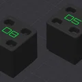 Khay Gridfinity 1x1x6 cho mũi Festool Domino D5 & D8 - Thumbnail 1