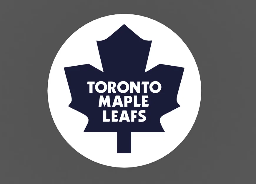 Miếng lót ly Toronto Maple Leafs 3D - Phụ kiện cho Fan Hockey - Image 1