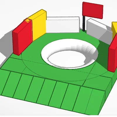 Mô hình hố golf mini tự in 3D tại nhà cực thú vị