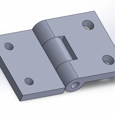 Bản lề T1 Hinge in 3D: Giải pháp linh kiện bền bỉ cho mọi dự án