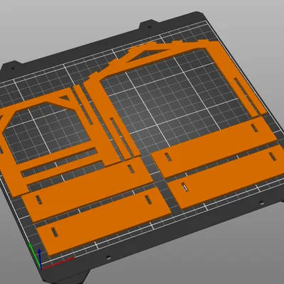 Bộ kit chuồng cừu/chuồng gia súc cho Laser Cut hoặc 3D