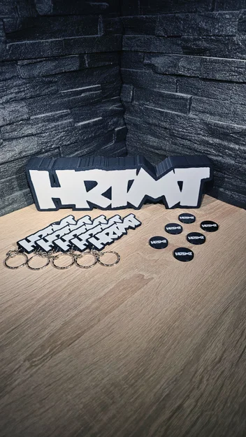 HRTMT Schild + Schlüsselanhänger (Bảng & Móc khóa) - Image 1