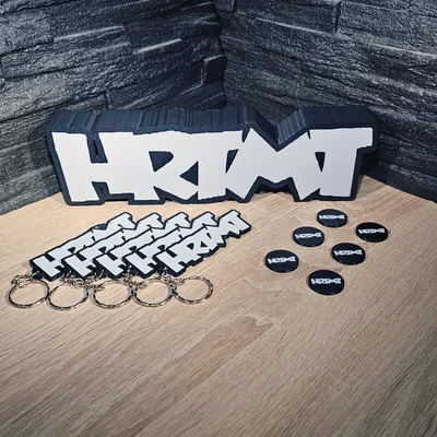 HRTMT Schild + Schlüsselanhänger (Bảng & Móc khóa)