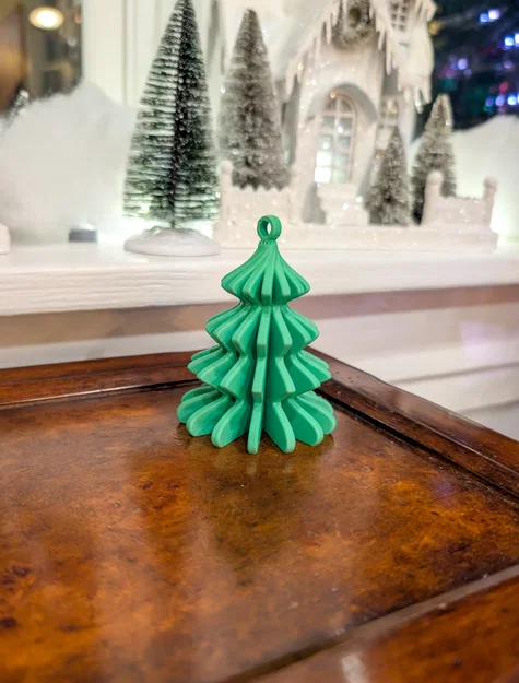 Đồ trang trí Cây Thông Noel kiểu cách (Stylized Christmas Tree Ornament Decoration) - Image 1
