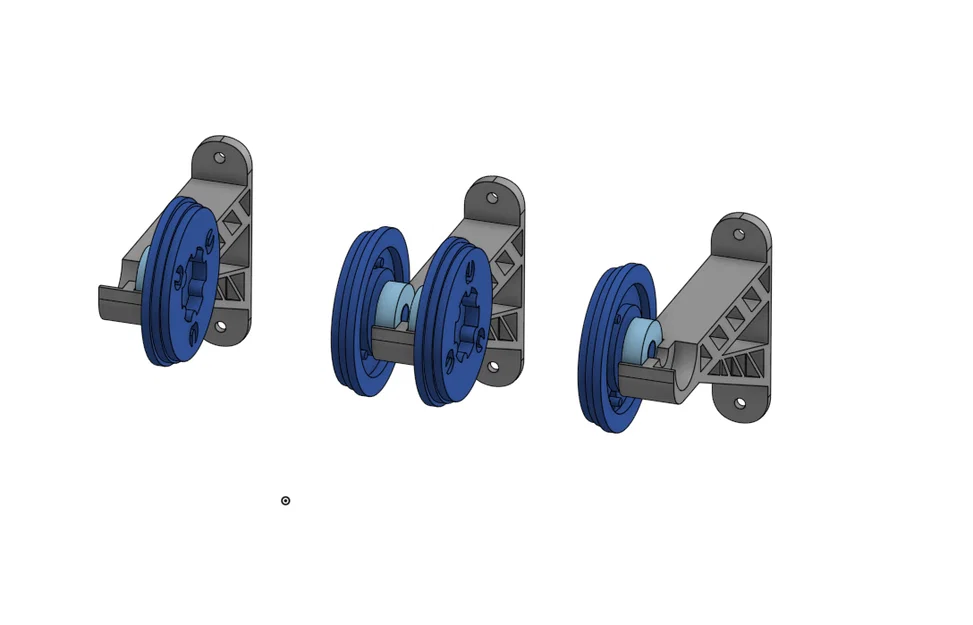 Giá treo cuộn nhựa 3D (Stacking Spool Mount) thông minh, dễ lắp đặt - Image 1