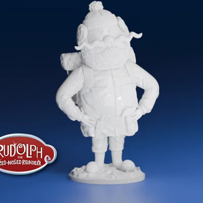 Mô hình 3D Yukon Cornelius phiên bản 2 - Trang trí Giáng sinh