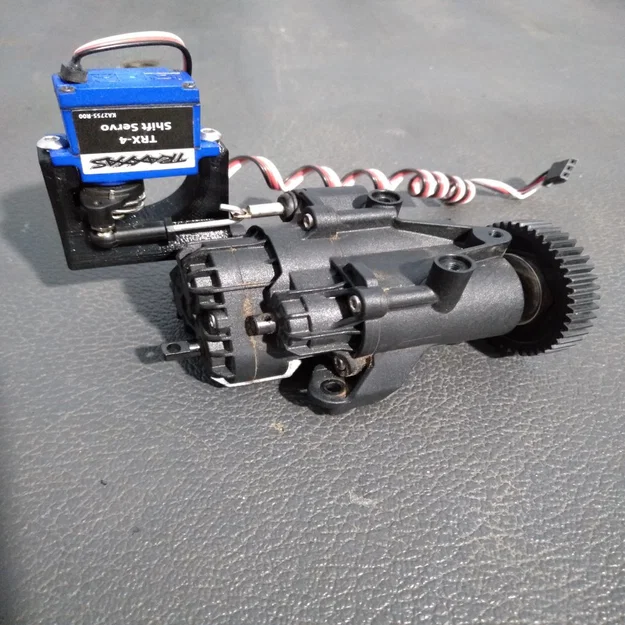 Bracket gắn shift servo hộp số Traxxas TRX-4 - Image 2