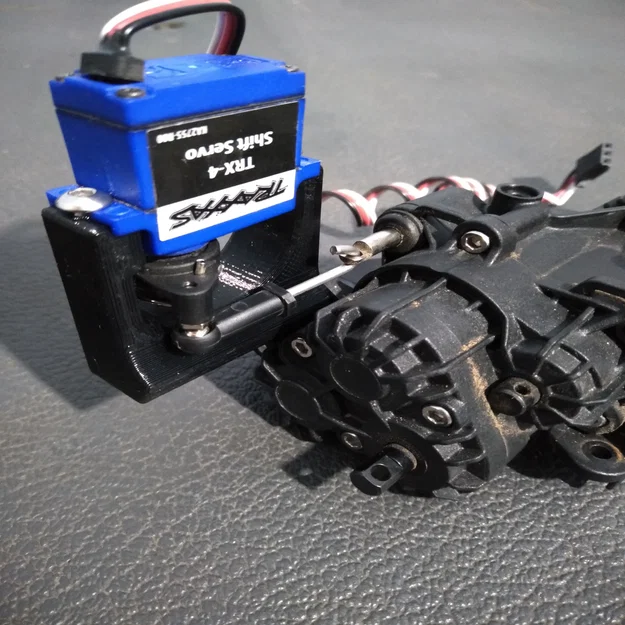 Bracket gắn shift servo hộp số Traxxas TRX-4 - Image 3