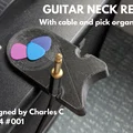 Gối Kê Cổ Đàn Guitar kèm Ngăn Đựng Pick & Sắp Xếp Dây Cáp - Thumbnail 1