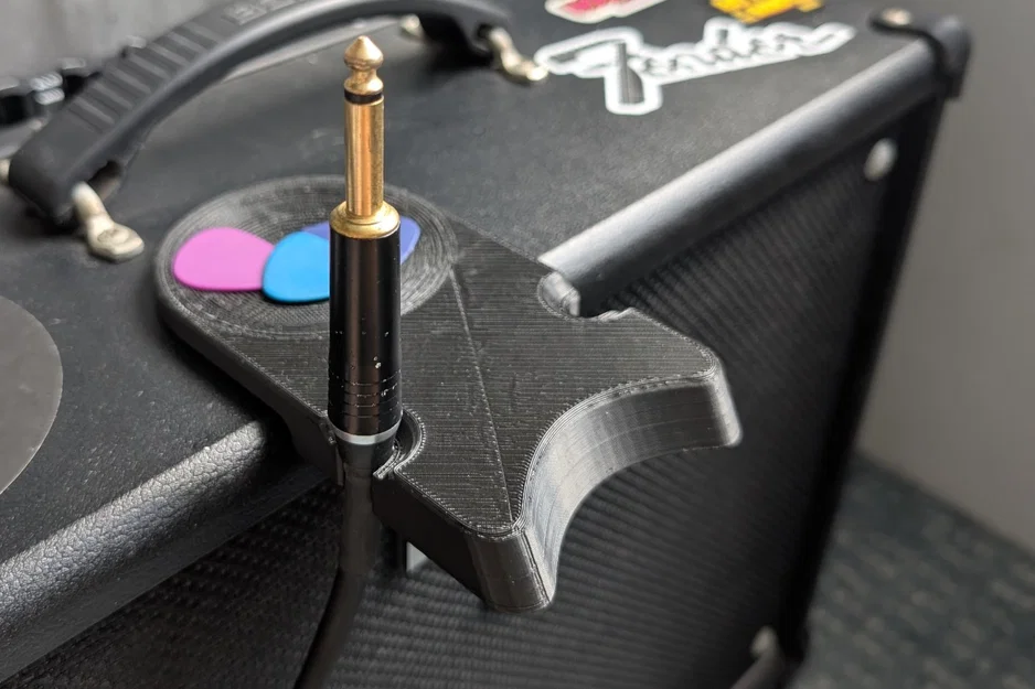 Gối Kê Cổ Đàn Guitar kèm Ngăn Đựng Pick & Sắp Xếp Dây Cáp - Image 3