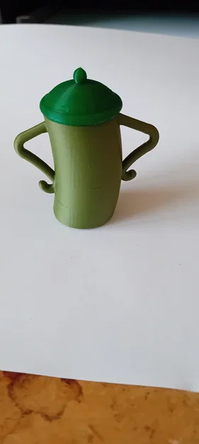 Hũ đựng đồ trang trí hình người (Nádobka panáček) in 3D siêu cute - Image 1