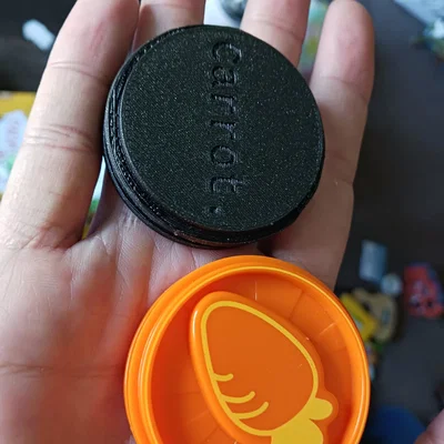 In 3D thẻ thức ăn thay thế cho đồ chơi khủng long (Dinosaur Food Coins)