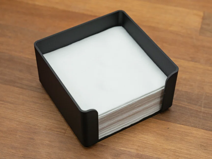 Khay đựng khăn lau nhỏ (Small napkin tray) - Image 1