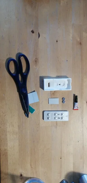 Giá treo tường remote MCZ (nam châm) - Wandhalterung MCZ Fernbedienung - Image 3