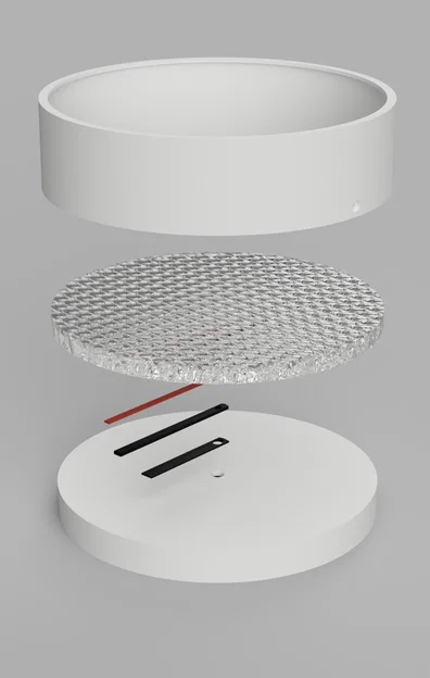 Đồng hồ Glass Brick (Glass Brick Clock) - Image 2
