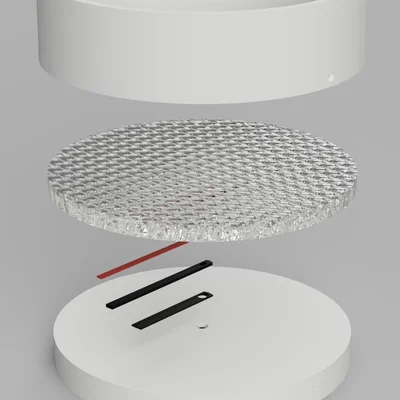Đồng hồ Glass Brick (Glass Brick Clock)