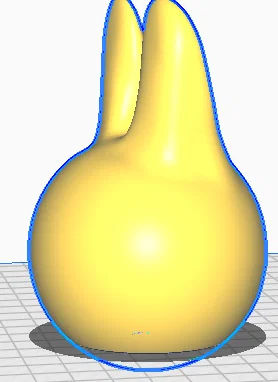 Mô hình đầu thỏ Miffy đáng yêu - File in 3D cho tín đồ decor - Image 1