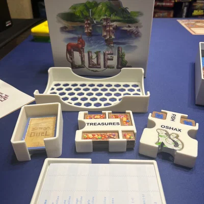 Insert & Organizer chức năng cho The Isle of Cats Duel (Board Game)